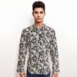 Print Gray Shirt : Ditto