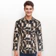 Print Brown Shirt : Ditto