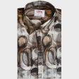 Print Brown Shirt : Ditto