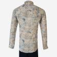 Print Blue Shirt : Ditto