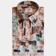 Print Peach Shirt : Ditto
