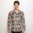 Print Peach Shirt : Ditto