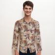 Print Peach Shirt : Ditto