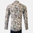 Print Blue Shirt : Ditto