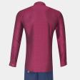 Self Design Maroon Shirt : Ditto