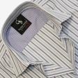 Stripes Gray Shirt : Business