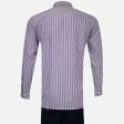 Stripes Purple Shirt : Business