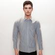 Stripes Blue Shirt : Business