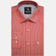 Stripes Red Shirt : Business