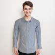Stripes Blue Shirt : Business