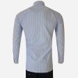 Stripes Blue Shirt : Business