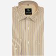 Stripes Rust Shirt : Business