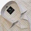 Checks Brown Shirt : Business