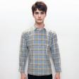 Checks Blue Shirt : Business