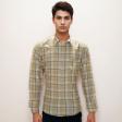 Checks Fawn Shirt : Business