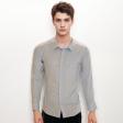 Plain Aqua Blue Shirt : Business
