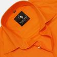 Plain Orange Shirt : Business