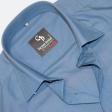 Plain Twilight Blue Shirt : Business