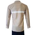 Combination Brown Shirt : Party