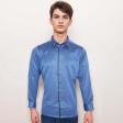 Combination Navy Blue Shirt : Party