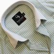 Stripes Green Shirt : Business