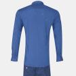 Combination Navy Blue Shirt : Ditto