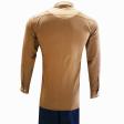 Self Design Brown Shirt : Business