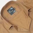 Self Design Brown Shirt : Business
