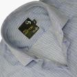 Self Design Light Blue Shirt : Business