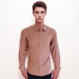 Self Design Mauve Shirt : Business