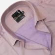 Self Design Mauve Shirt : Business