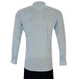 Stripes Light Blue Shirt : Business