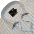 Stripes Light Blue Shirt : Business
