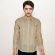 Stripes Peach Shirt : Business