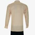 Stripes Peach Shirt : Business