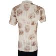 Print Brown T-shirt : Regular