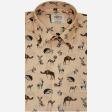 Print Rust Shirt : Ditto