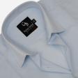 Self Design Blue Shirt : Business