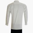 Self Design White Shirt : Business