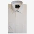 Self Design White Shirt : Business