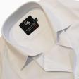 Self Design White Shirt : Business