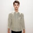 Self Design White Shirt : Business