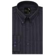 Stripes Dark Gray Shirt : Business