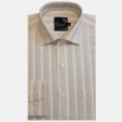 Stripes Peach Shirt : Business