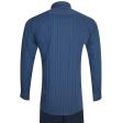 Stripes Dark Blue Shirt : Business