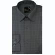 Checks Dark Gray Shirt : Business