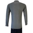 Checks Dark Gray Shirt : Business