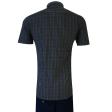 Checks Dark Gray Shirt : Business