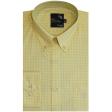 Checks Lemon Shirt : Business