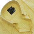 Checks Lemon Shirt : Business